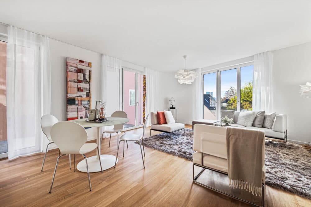 Am Schaffhauserplatz Wohnzimmer