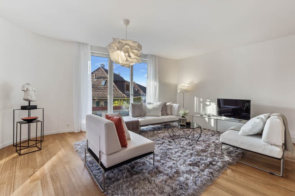 Am Schaffhauserplatz Wohnzimmer 3