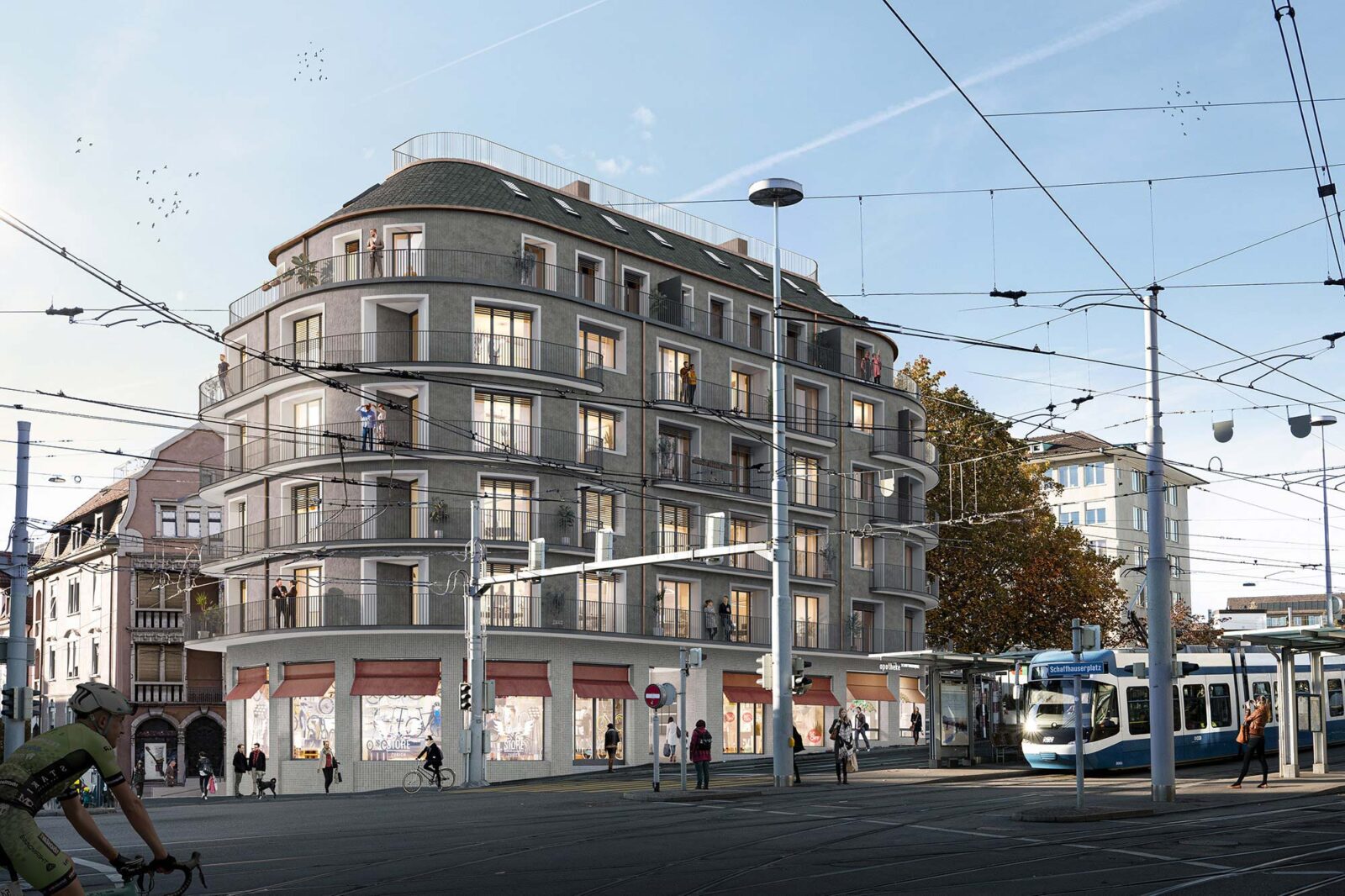 Am Schaffhauserplatz Aussenansicht 2