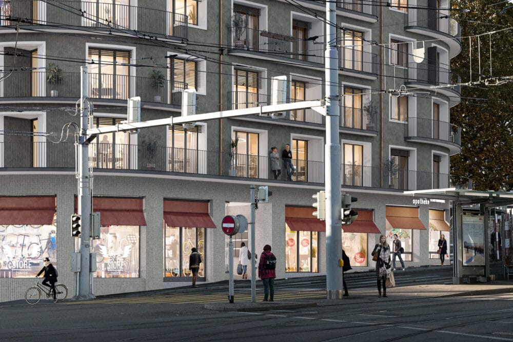 Am Schaffhauserplatz Aussenansicht